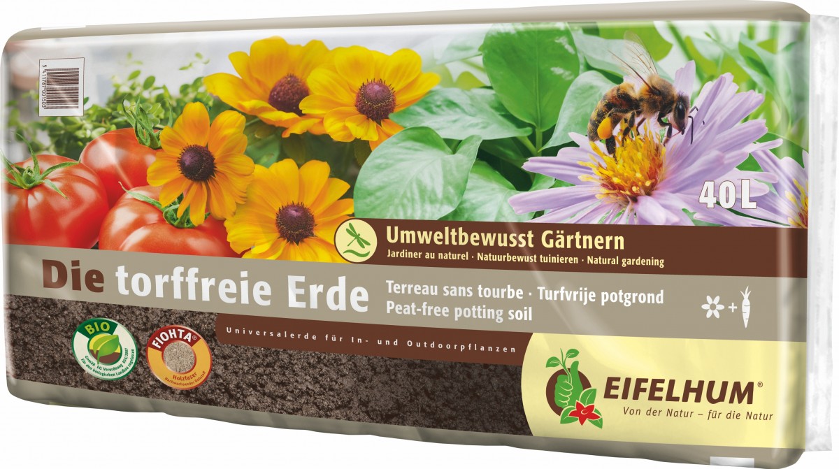 Torffreie Blumenerde 40L Erden & Torf Dünger & Erden Hortiways