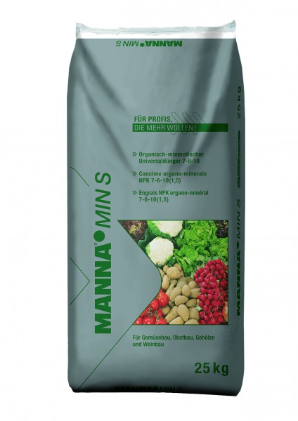 MANNA MIN S 25KG ( 7-6-10-1 )